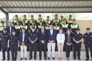 Incorporación de 16 nuevos policías locales al curso de ingreso.
