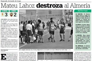 Partido con polémica en La Condomina.