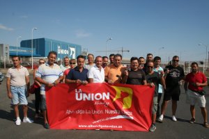 La Unión pone de moda el sentimiento rojiblanco entre sus agricultores.