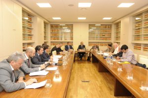 Reunión en Madrid el pasado mes de mayo.