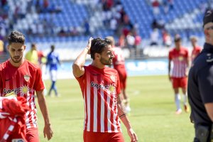 Fidel y Chuli, al final del partido.