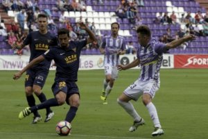 Una jugada del partido.