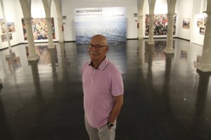 Pablo Juliá durante la entrevista.