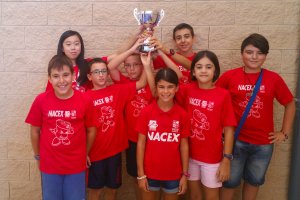 Los jugadores del Indalo.