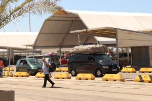 Puerto de Almería durante la OPE