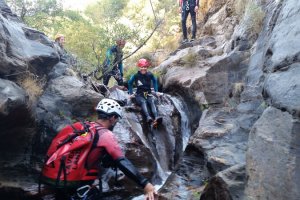 Barranquismo en Bayárcal.