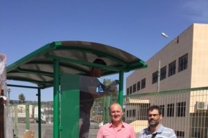 Joaquín Jiménez (izquierda), delegado de Fomento.