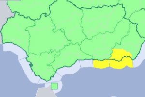 Parte de la provincia vuelve a estar hoy en alerta amarilla.