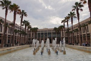 En la imagen, Plaza del Ayuntamiento de El Ejido.