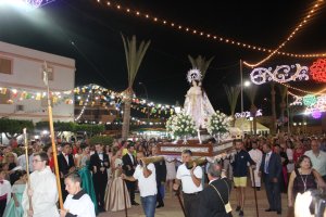 Extraordinario el ambiente que se observaba en la Era del Lugar, centro neurálgico de las Fiestas Patronales en Honor a la Virgen de la Cabeza.