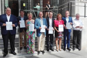 Diputados y senadores almerienses.