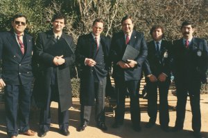 La visita del presidente de la RFEF a Almería tuvo a Pepe El Gamba de protagonista.