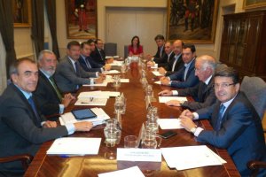 Reunión en Madrid el pasado lunes.