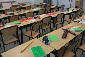 Imagen del interior de un colegio de la ciudad de Almería