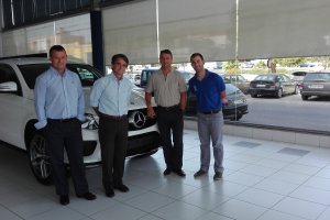 Responsables de Saveres y de la empresa SDomínguez.