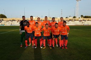 El once del CD El Ejido.