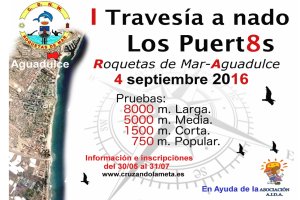 Cartel de la travesía.