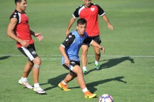 Imagen del último entrenamiento.