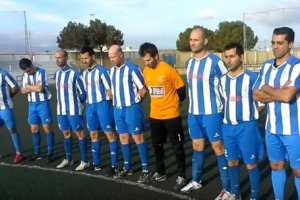 Los compañeros de Pae en el primer partido sin él.
