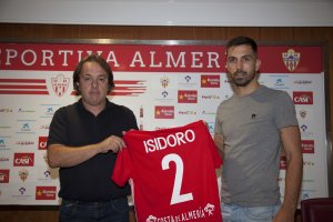 Andrés Fernández con Isidoro.