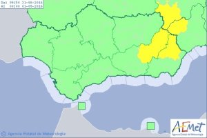 El norte de la provincia está hoy en alerta por precipitaciones y tormentas.