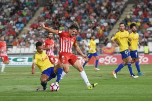 Dubarbier en sus primeros y únicos minutos frente al Cádiz.