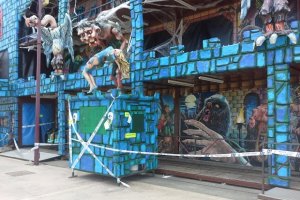 La atracción fue precintada tras el incidente.