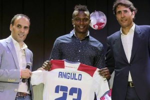 Angulo el día de su presentación.