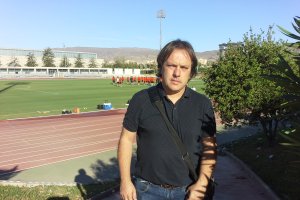 Andrés Fernández, este jueves en el Anexo.