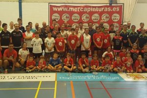 Los participantes en el open.