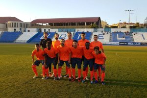 El primer once del CD El Ejido.