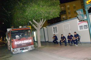 Los bomberos refuerzan sus plantillas en horario nocturno.