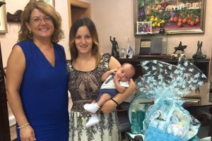 Luis es el último pequeño que ha recibido la cesta en Gádor.