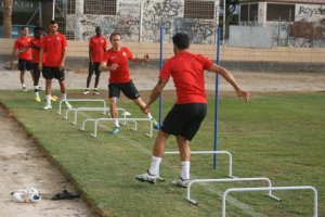 Trabajo con ejercicios físicos para empezar el día.