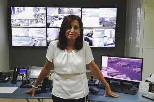Trinidad Cabeo, presidenta de la Autoridad Portuaria.