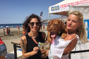 Sara recibió un bono descuento en la tienda Mascotasol.