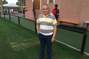 Alfonso García, en el Marbella Football Center.