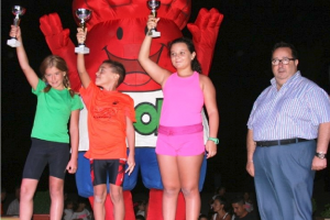 José Juan Rubí en la entrega de premios.