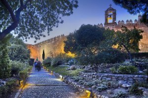 Visita guiada nocturna por la Alcazaba.