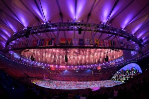 La ceremonia de apertura.