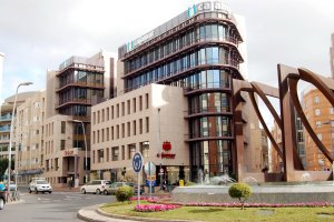 Sede de Cajamar en la Plaza Barcelona