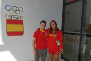 David Sánchez y Carmen Martín.