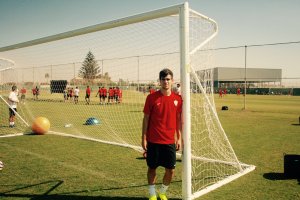 José Ángel Pozo en Pinatar Arena.