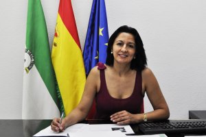 La alcaldesa de Cantoria, Purificación Sánchez.