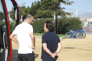 LA VOZ cazó el momento en el que Andrés informa a Soriano del mercado.