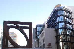 Sede de Cajamar en la Plaza Barcelona de Almería