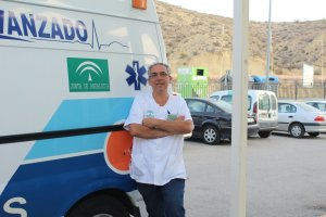 Iván Garay, enfermero que viajará a Bolivia.