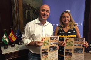 María López, diputada provincial de Agricultura y Antonio Ortiz, alcalde de Abla.