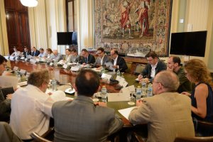 Reunión ayer del Consejo Nacional de Interprofesionales