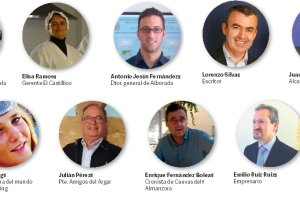 Galardonados de los Premios Levante 2016.